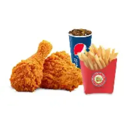 Fried Chicken Combo (16pcs Chicken, 8 Bun, 2.25L Pepsi, French Fries)